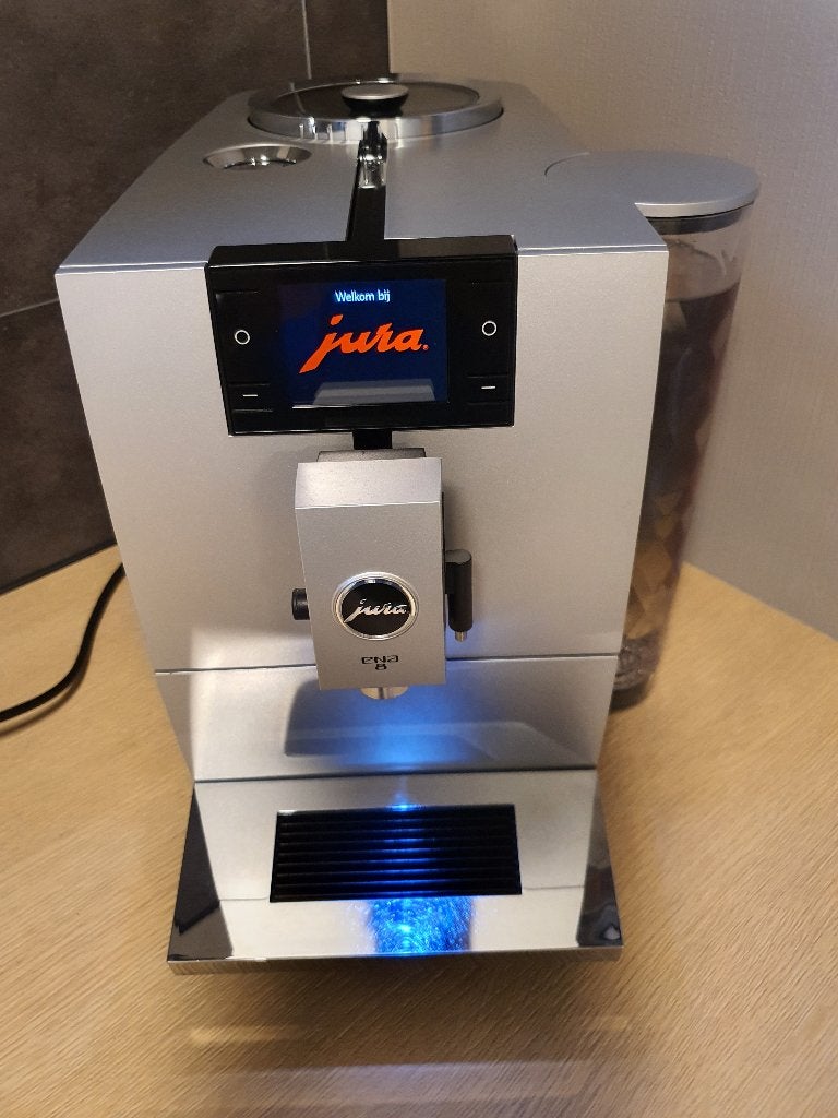 Jura ENA 8 Sunset red vernieuwd, Ophalen, Afneembaar waterreservoir, Espresso apparaat, Refurbished