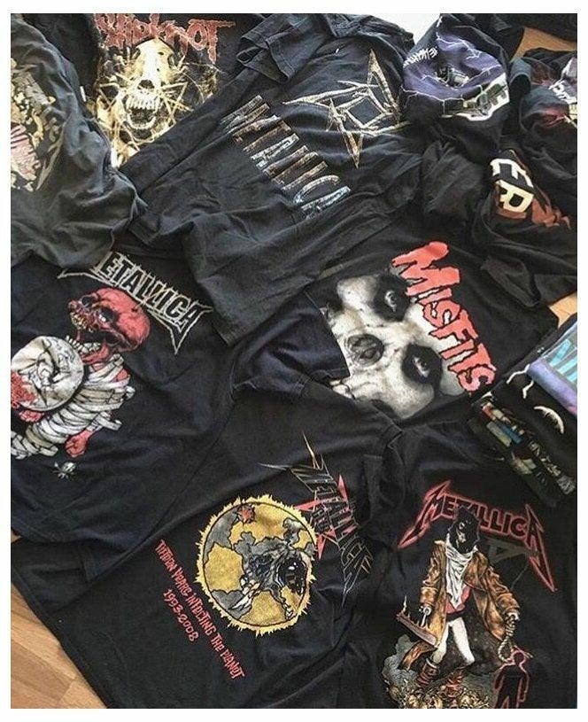 GEZOCHT: Oude band t-shirts Metal/Rock, Ophalen, Hard Rock