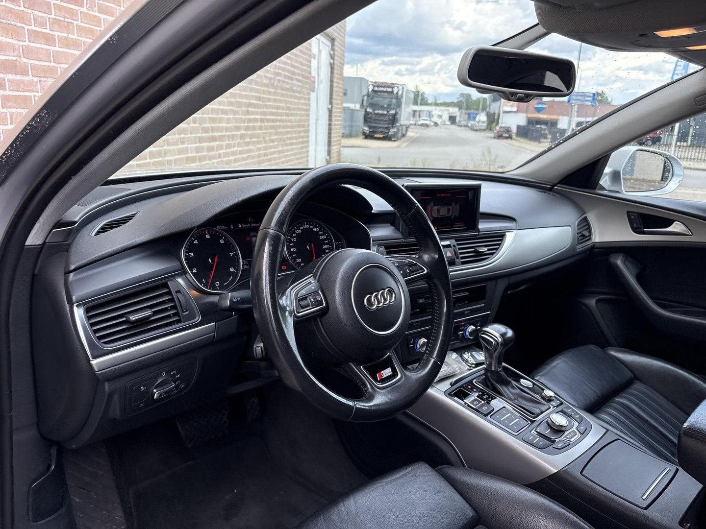 Audi A6 Limousine 2.8 FSI Pro Line Plus Automaat | Climate |, Auto's, Automaat, Zwart, Elektrische ramen, Bedrijf