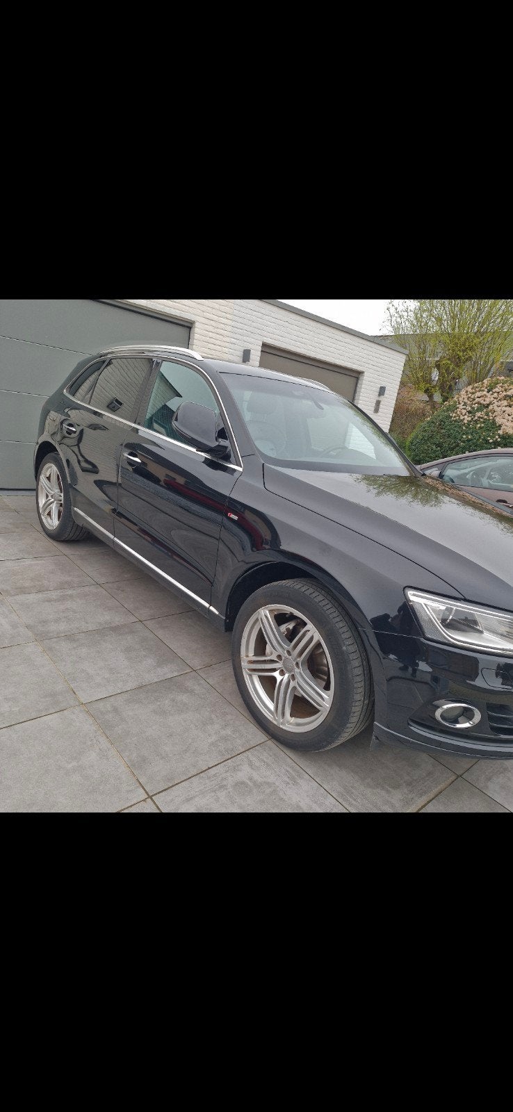 Audi Q5 s-line, Auto's, Q5, Zwart, Leder, Particulier