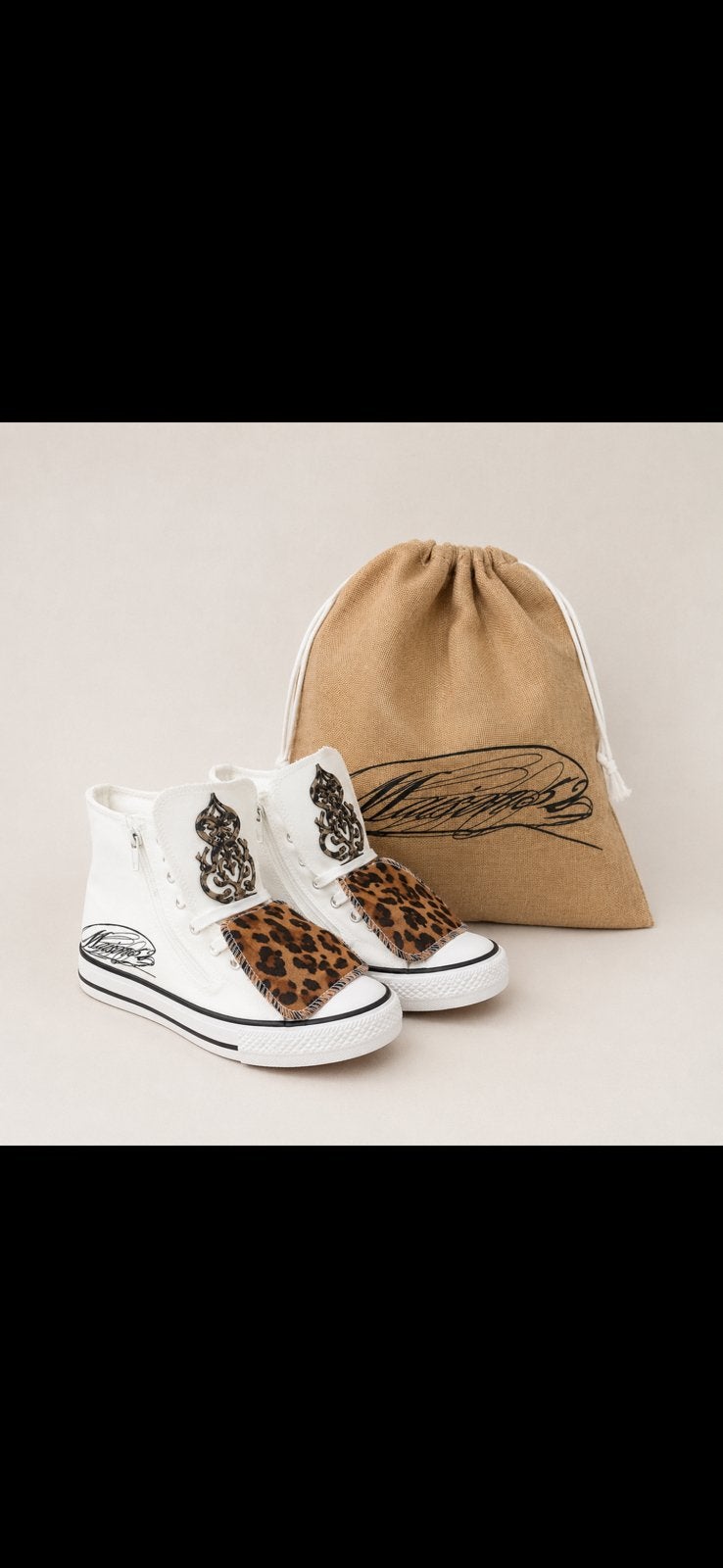 Maison52 Cheetah DoubleTongue — Maat 39 — Nieuw — 85€, Ophalen, Wit, Zo goed als nieuw, Sneakers
