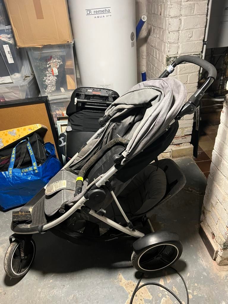 Double-decker stroller (phil&teds), Ophalen, Zo goed als nieuw