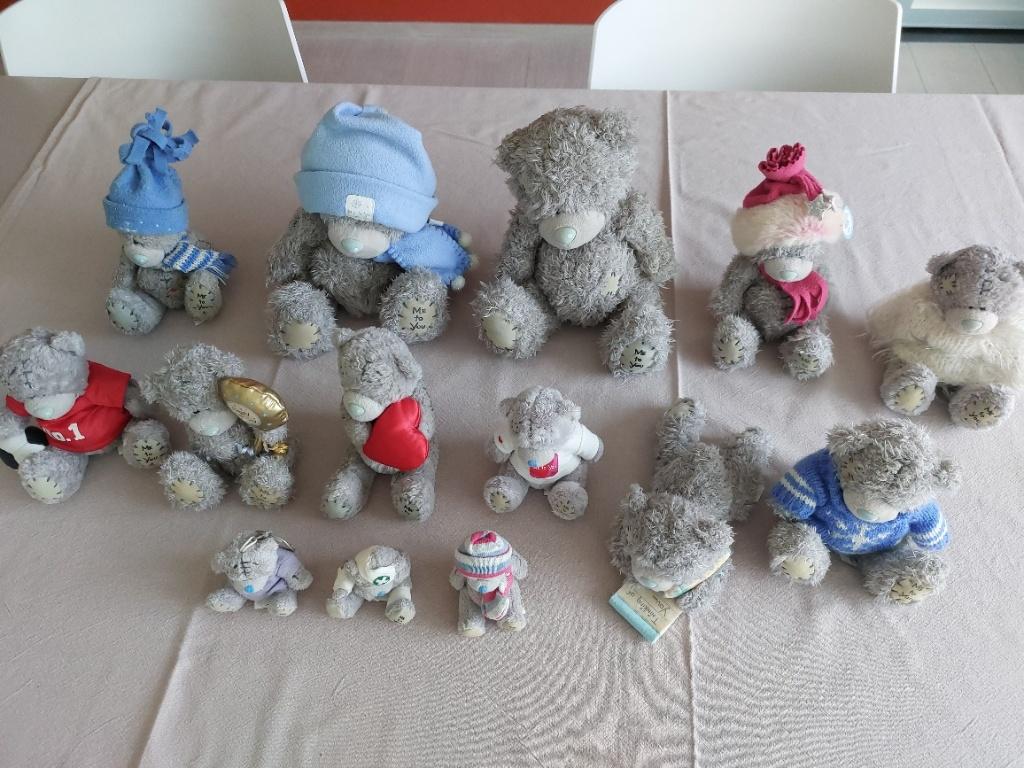 ensemble de 14 ours Me2you de différentes tailles, Enlèvement, Neuf, Ours en tissus, Me To You