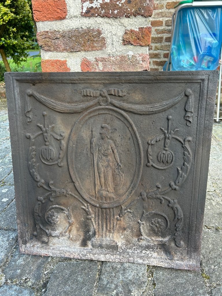 Haardplaat, Huis en Inrichting, Haarden, Ophalen, Gebruikt, Vrijstaande haard, Houthaard