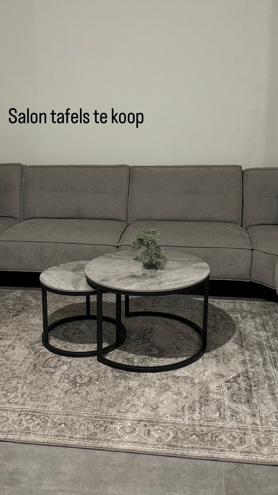 Salon tafels te koop, Huis en Inrichting, Ophalen, Zo goed als nieuw