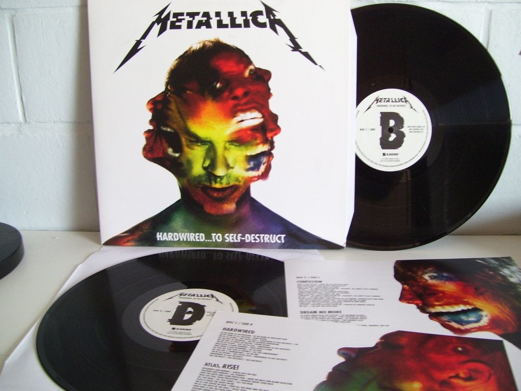 METALLICA  hardwired ... to self - destruct  ( 2 lps ), 12 pouces, Heavy metal, Double LP, Enlèvement ou Envoi