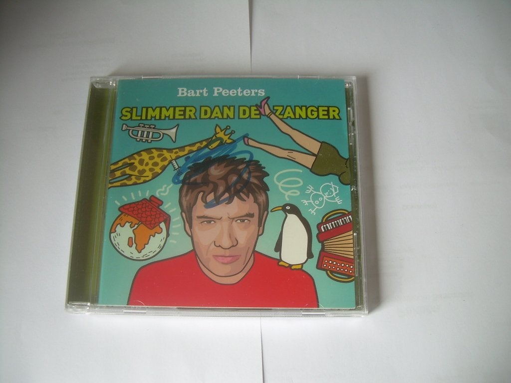 CD - BART PEETERS - SLIMMER DAN DE ZANGER + EXTRA S, Ophalen of Verzenden, Zo goed als nieuw, Pop, Inclusief doosje