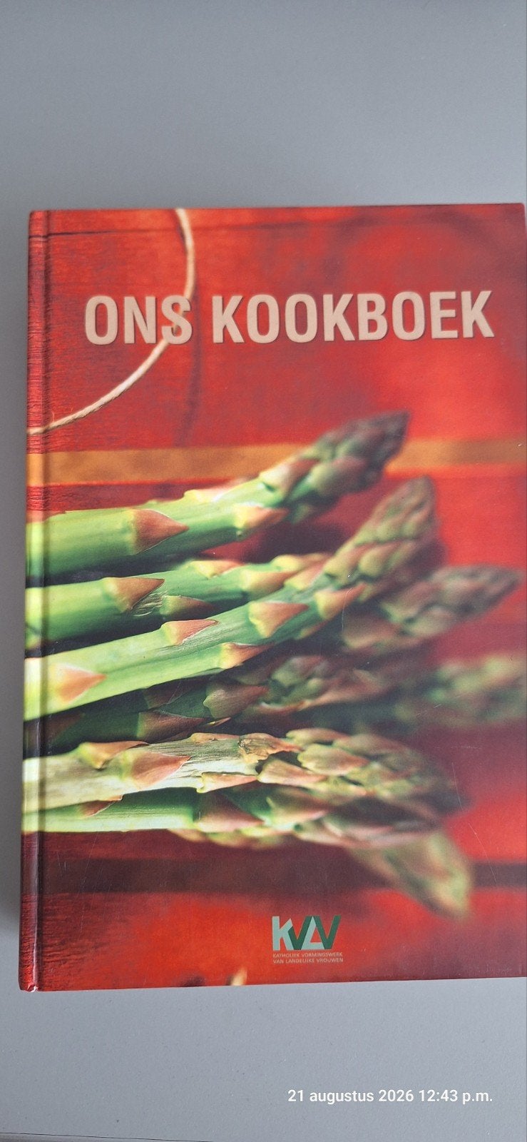 Ons kookboek KLV (nieuwstaat), Ophalen, Zo goed als nieuw