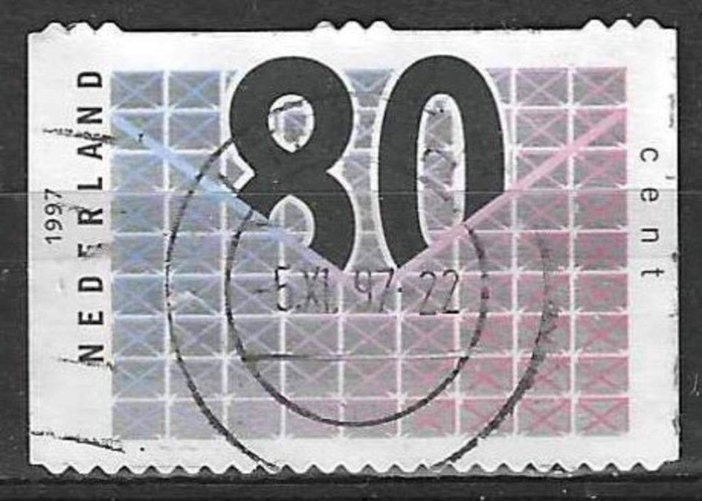 Pays-Bas 1997 - Yvert 1579 - Pour les entreprises (ST), Timbres & Monnaies, Timbres | Pays-Bas, Envoi, Affranchi