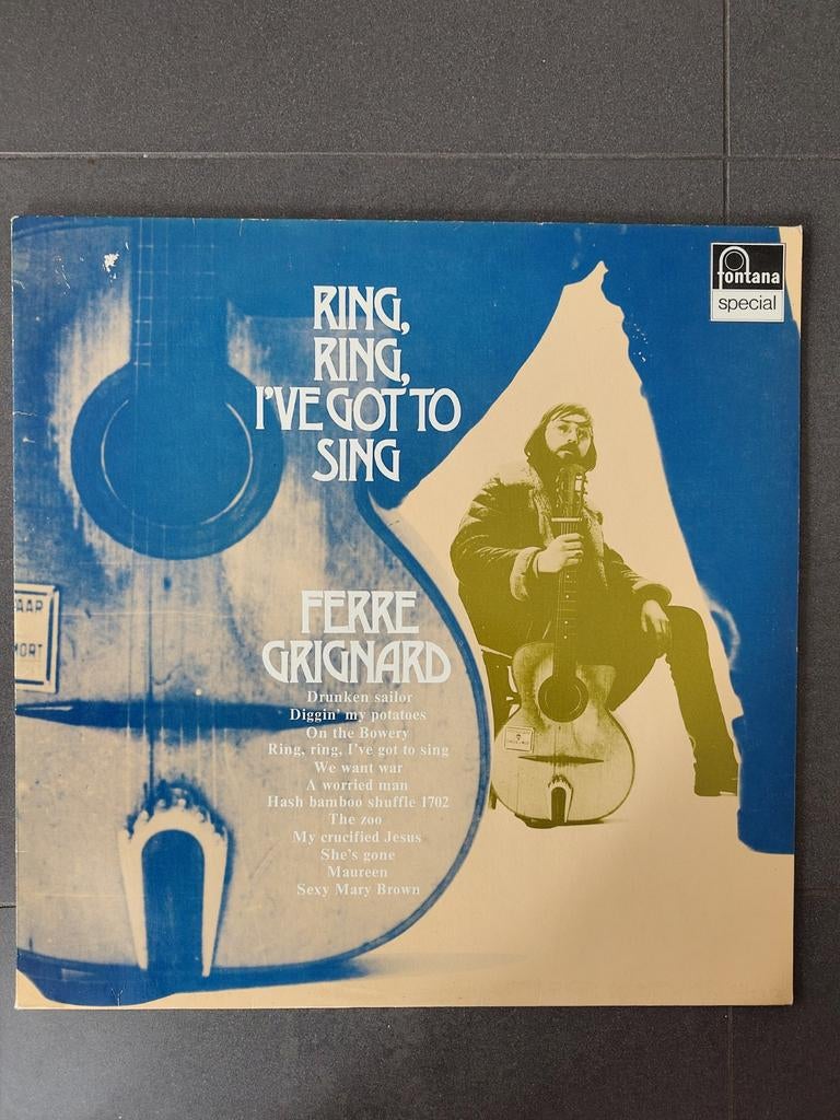 Ferre Grignard - Ring, Ring, I've Got Tot Sing, Enlèvement