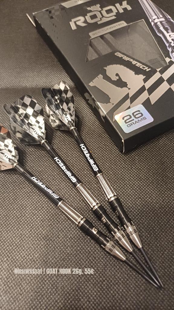 Darts GOAT ROOK 26 gr NIEUW !!, Ophalen of Verzenden, Nieuw, Pijlen