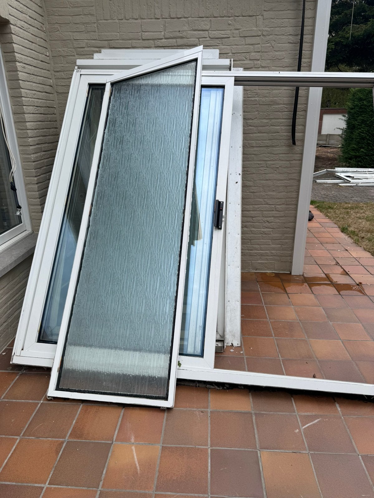 Oud alluminium/ glaz, Doe-het-zelf en Bouw, Ophalen, Zo goed als nieuw