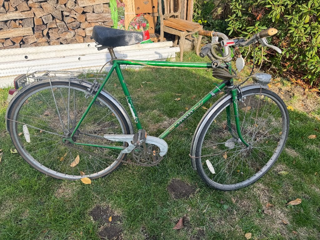 Herenfiets, Fietsen en Brommers, Gebruikt, Velgrem, 53 tot 57 cm, Ophalen