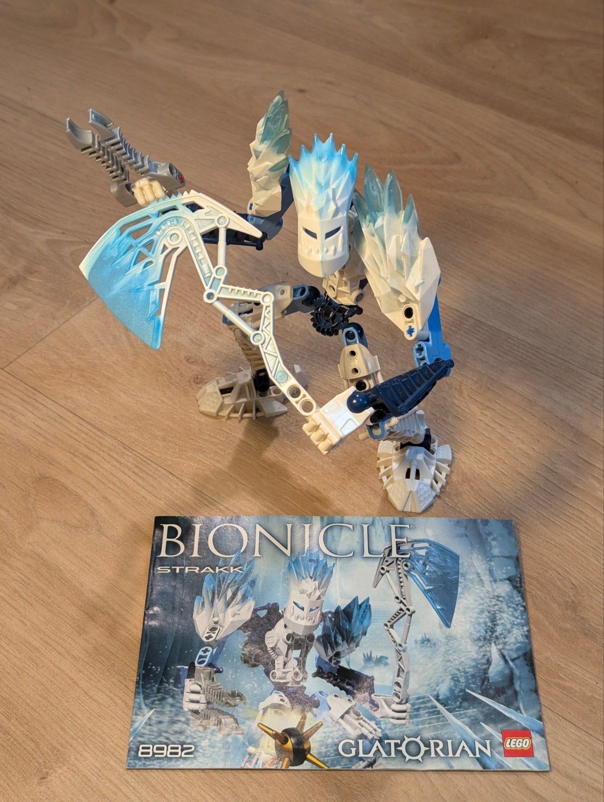 LEGO Bionicle: Glatorian Strakk, Kinderen en Baby's, Speelgoed | Duplo en Lego, Gebruikt, Bionicle, Lego, Ophalen of Verzenden