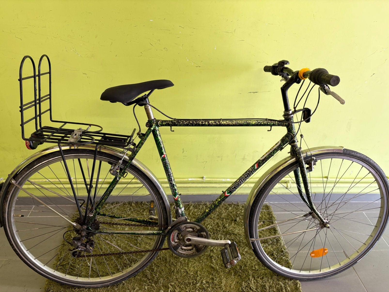 Fiets maat28 in orde staat, Enlèvement