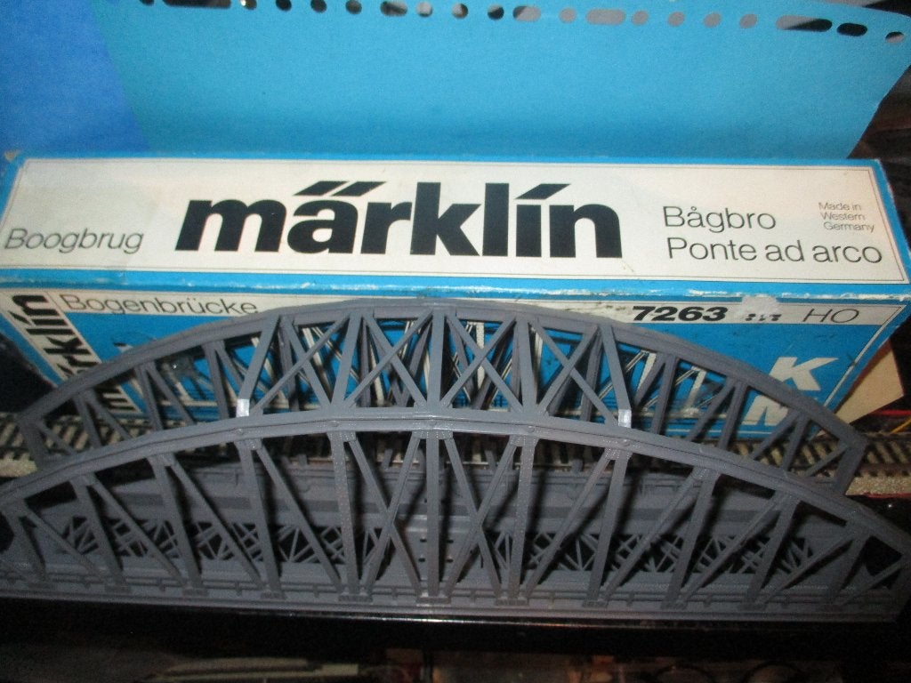 Marklin pont 7263, Enlèvement ou Envoi, Utilisé, Pont, Tunnel ou Bâtiment, Märklin
