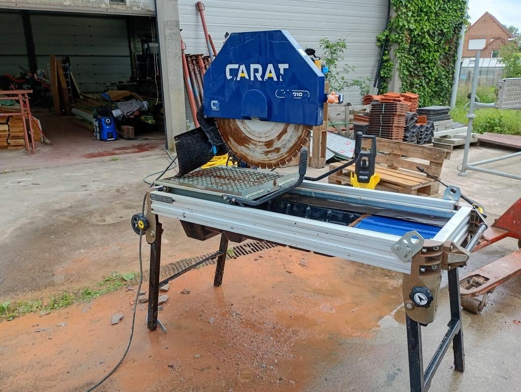 Steenzaagmachine Carat 230V, Bricolage & Construction, Outillage | Scies mécaniques, Utilisé, 1200 watts ou plus, Enlèvement