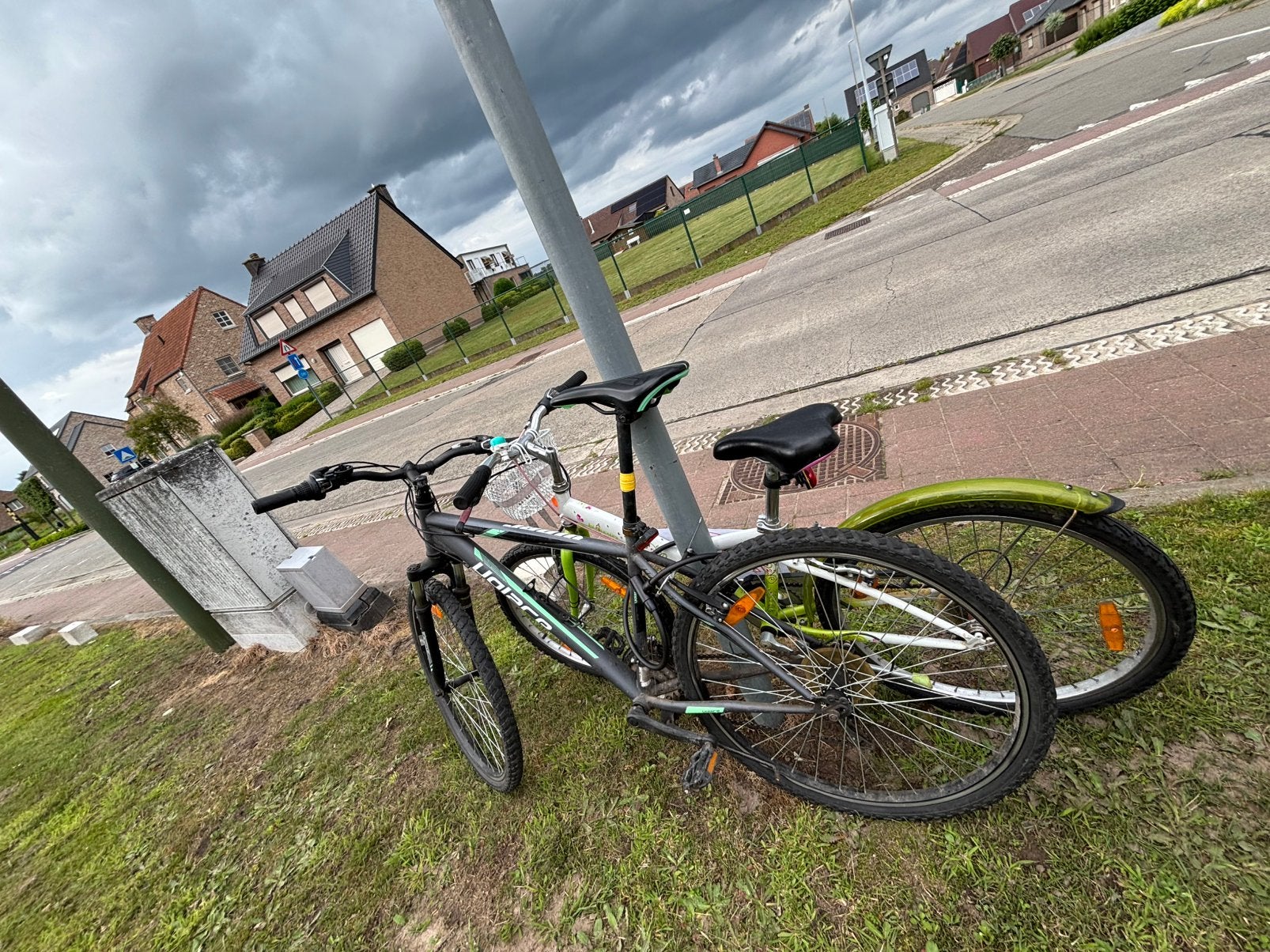 Mountainbike en kinderfiets, Ophalen, Gebruikt, Staal, Heren
