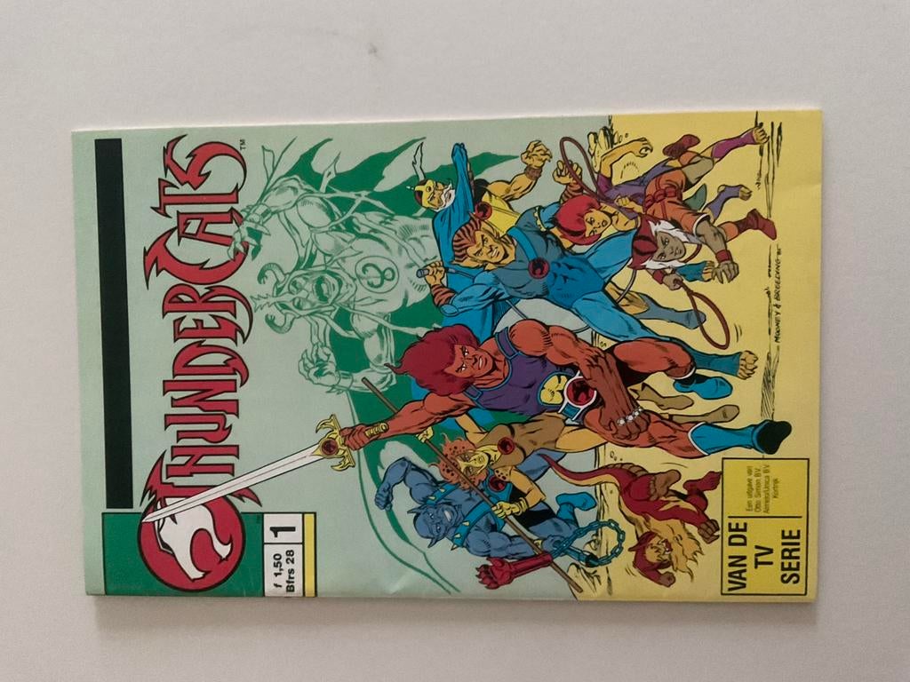 Thundercats strip nr 1 – vintage – jaren 80/90, Boeken, Ophalen of Verzenden, Zo goed als nieuw