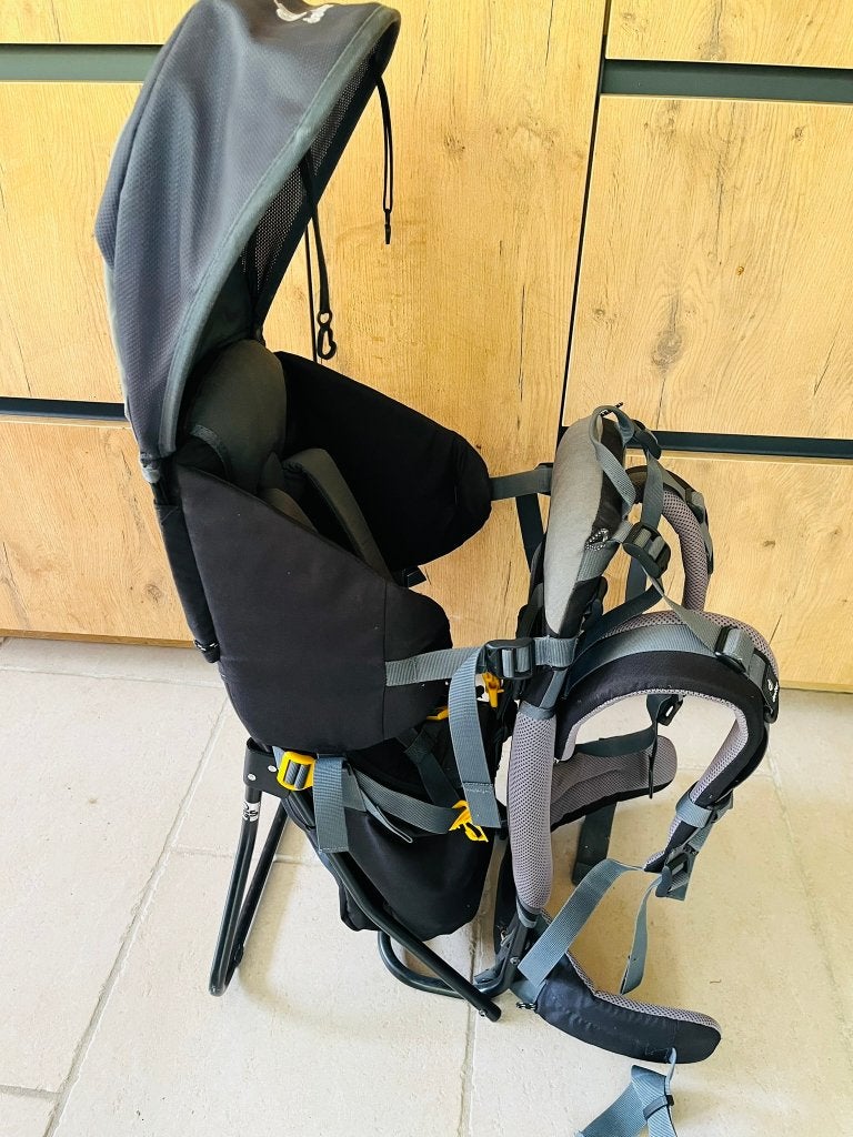 Deuter Kid Comfort I kinderdrager rugdrager + zonnedak, Gebruikt, Overige typen, Rug, Ophalen