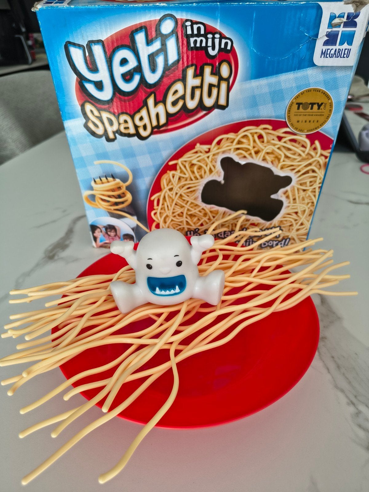 Yeti in mijn spaghetti, Ophalen, Gebruikt