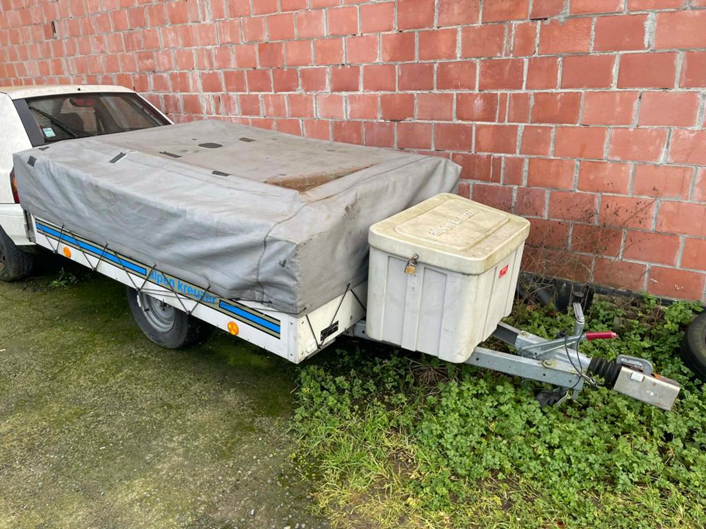 Raclet plooicaravan / vouwwagen – project / opknapper, Caravans en Kamperen, Ophalen, Meerkleurig, Tot en met 2, Raclet