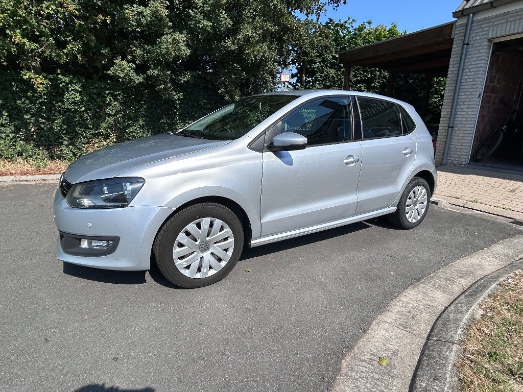Volkswagen Polo 6R, Auto's, Voorwielaandrijving, Euro 5, Stof, Zwart