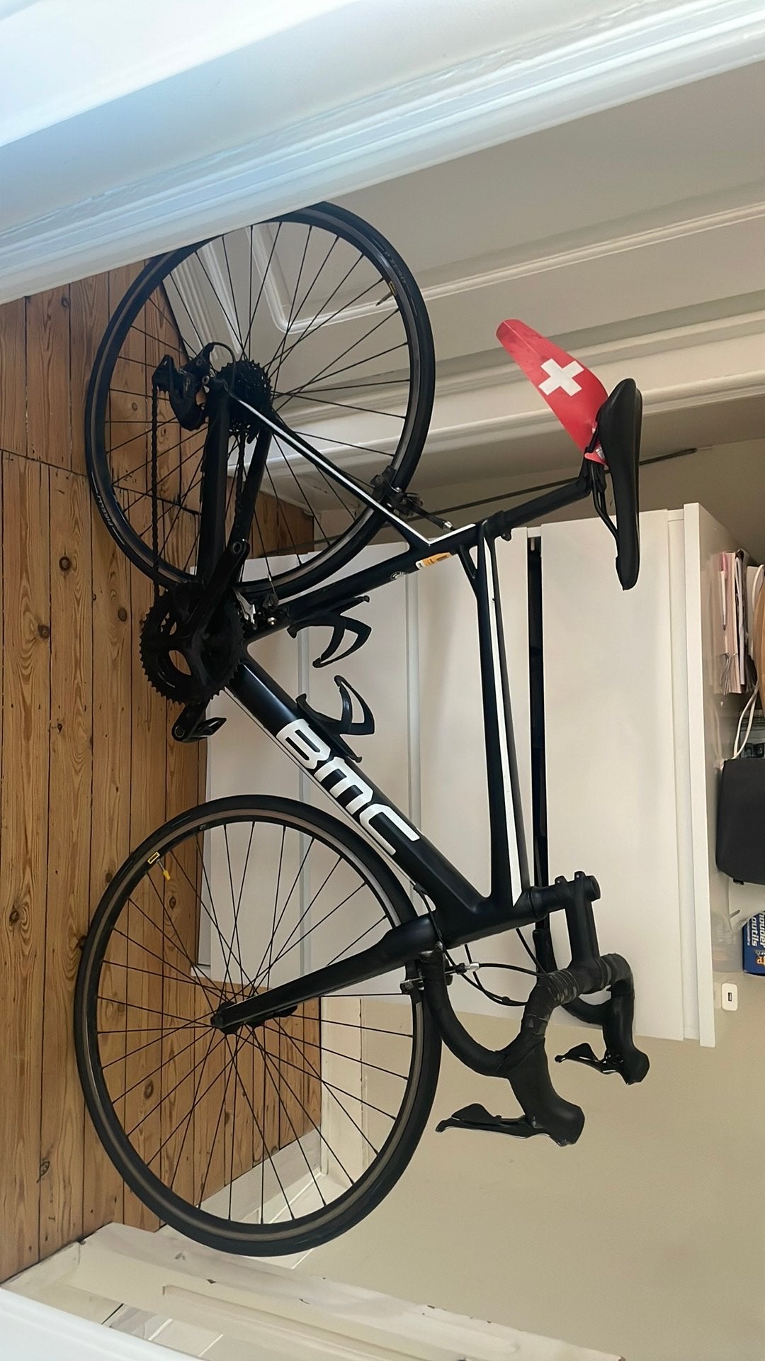 Vélo de course Bmc noir taille 54, Enlèvement, Comme neuf