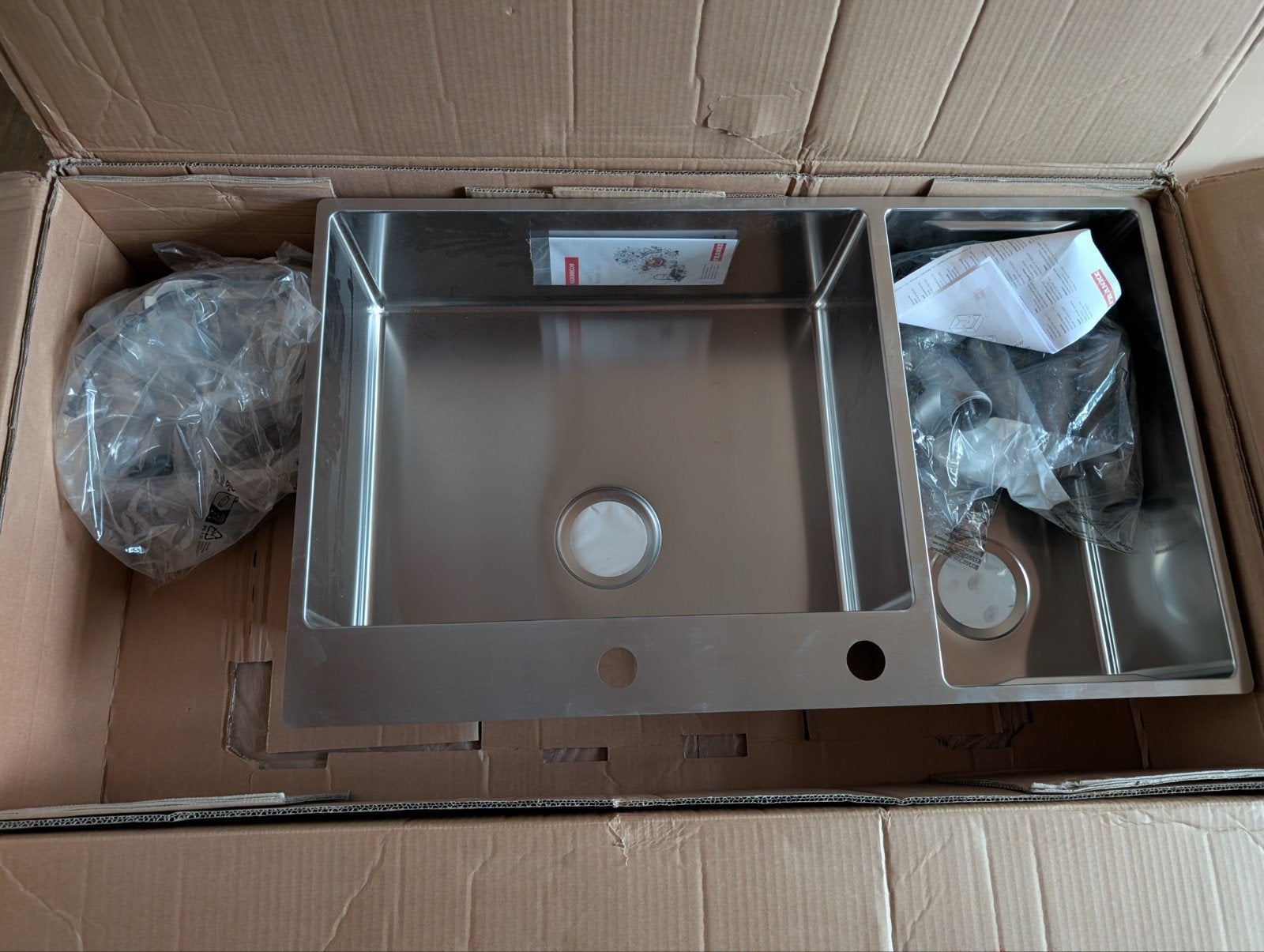 Evier Inox Franke (neuf), Ophalen