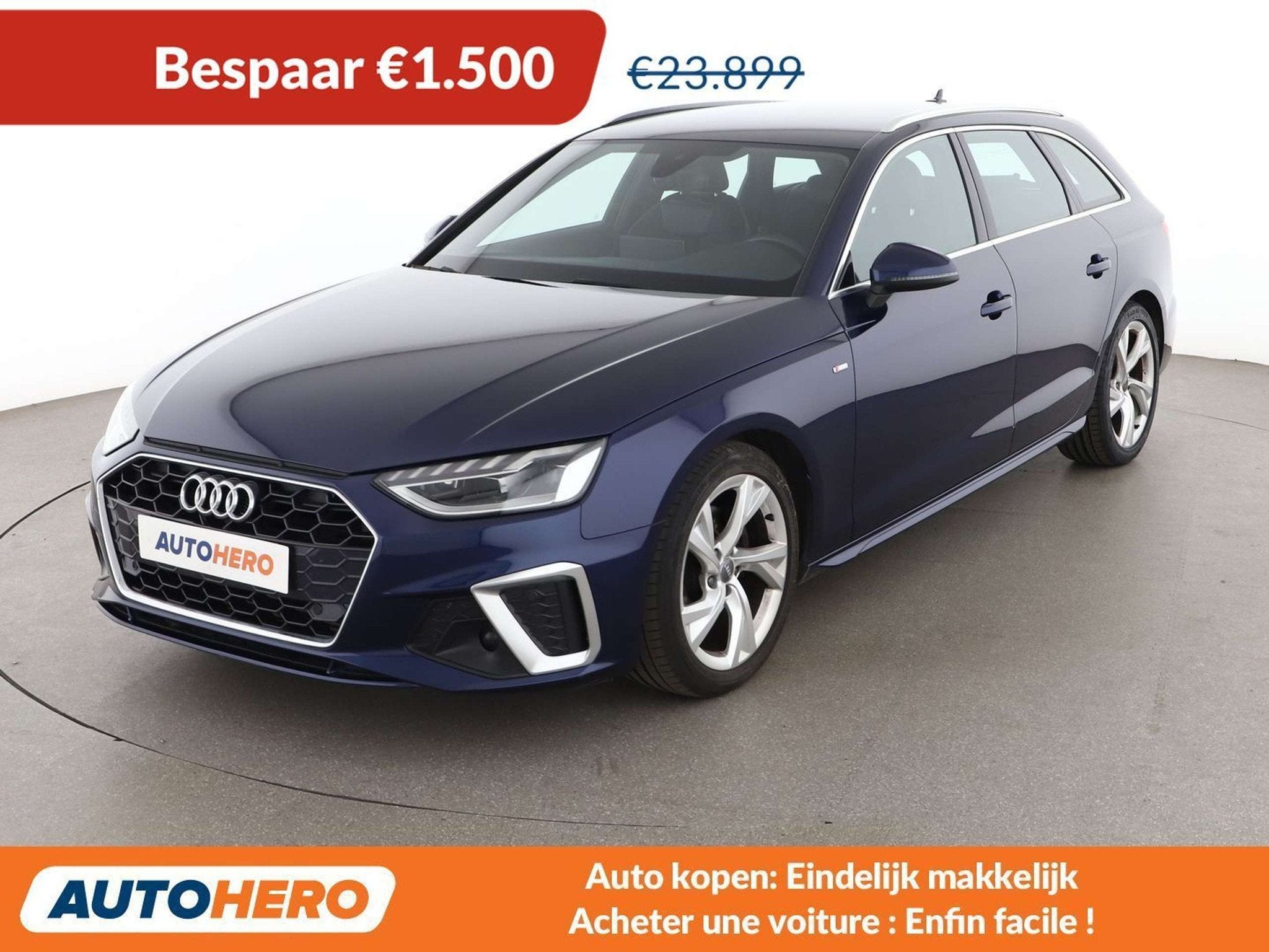 Audi A4 35 TFSI Mild-Hybrid S line (automatique), Autos, Achat, Autres carburants, Noir, 5 portes