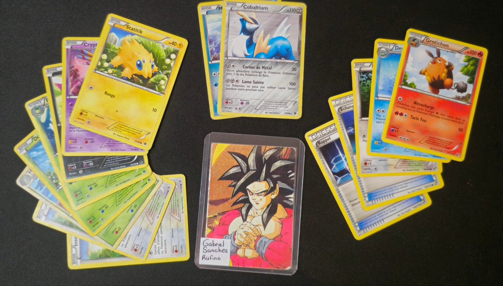Lot 15 cartes Pokémon Noir & Blanc – 2011 – Holo & Reverse, Enlèvement, Utilisé, Plusieurs cartes, Foil