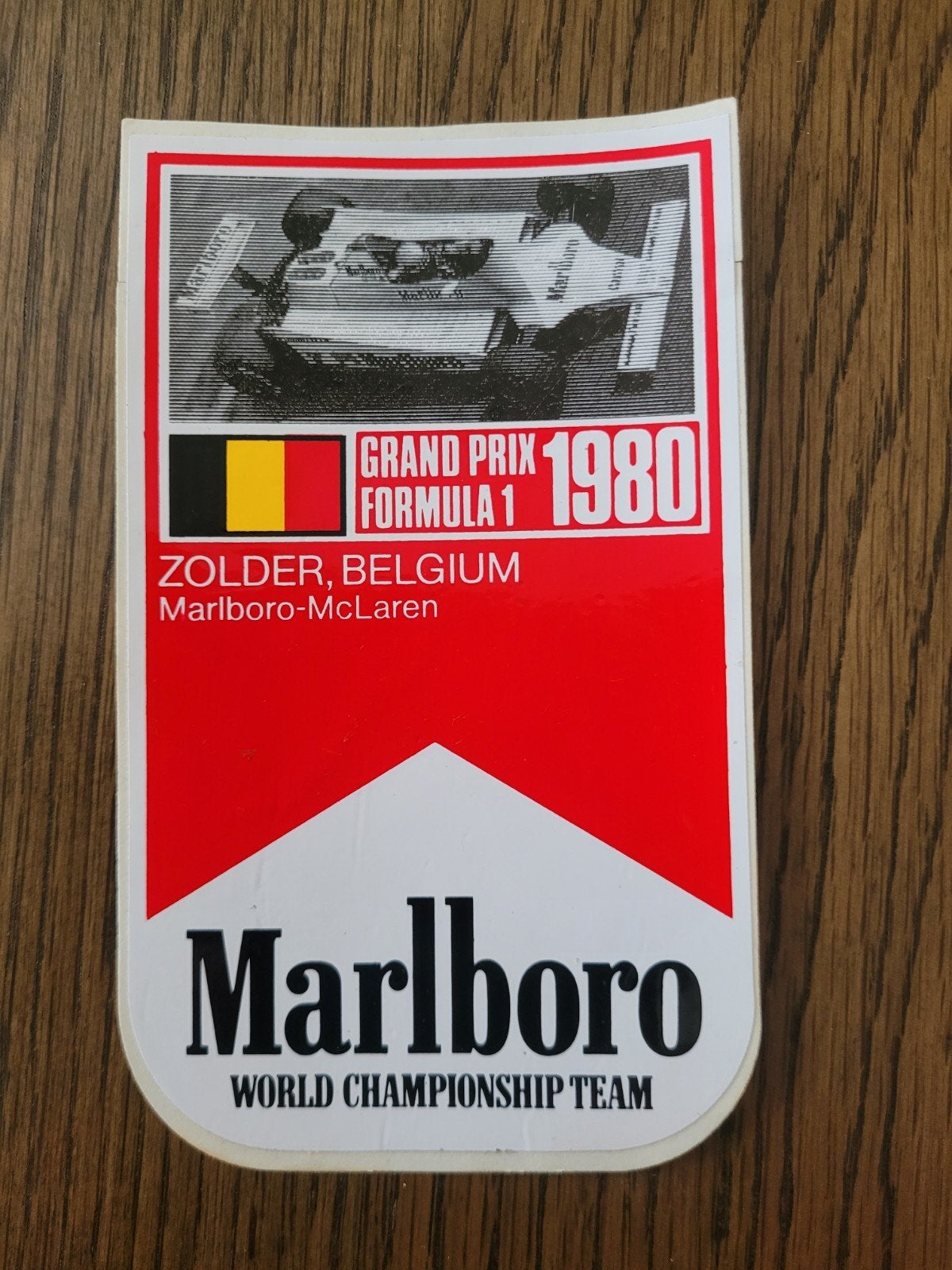 Ancien autocollant Marlboro Zolder 1980
récupérer ou expédie, Collections, Enlèvement ou Envoi