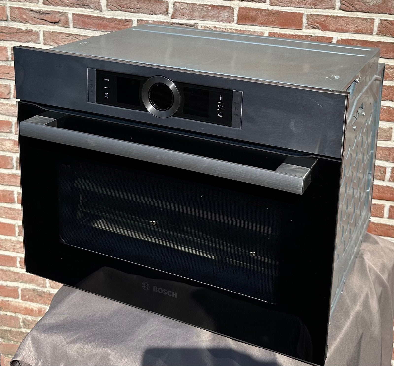 Bosch stoomoven, Elektronische apparatuur, Ophalen, Gebruikt, Bosch, Stoom