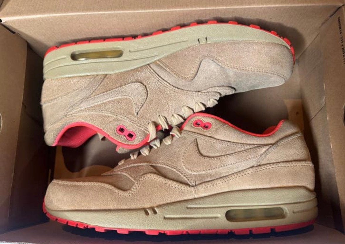 Nike Air Max 1 “Milan” size 41, Vêtements | Hommes, Chaussures, Brun, Enlèvement, Porté, Baskets