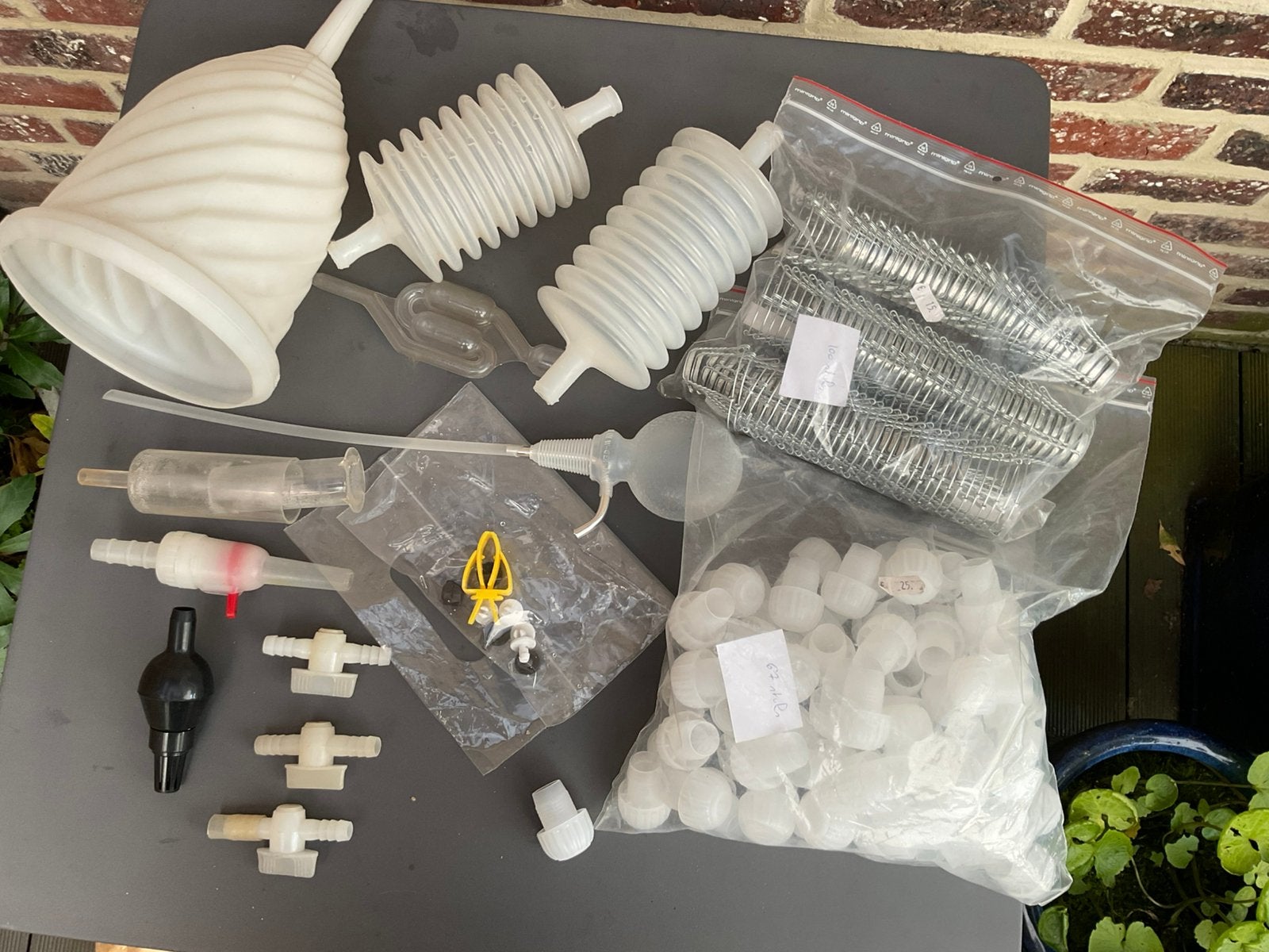 Kit d'embouteillage complet pour les brasseurs amateurs, Enlèvement, Comme neuf
