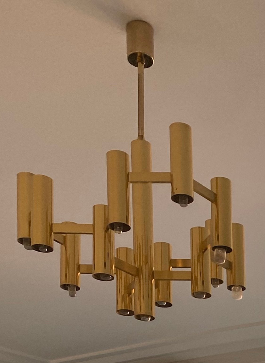 Vintage Gaetano Sciolari lamp, Enlèvement