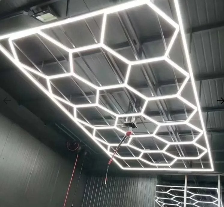 Hexagon LED plafondverlichting NIEUW, Ophalen of Verzenden, Nieuw, Lamp