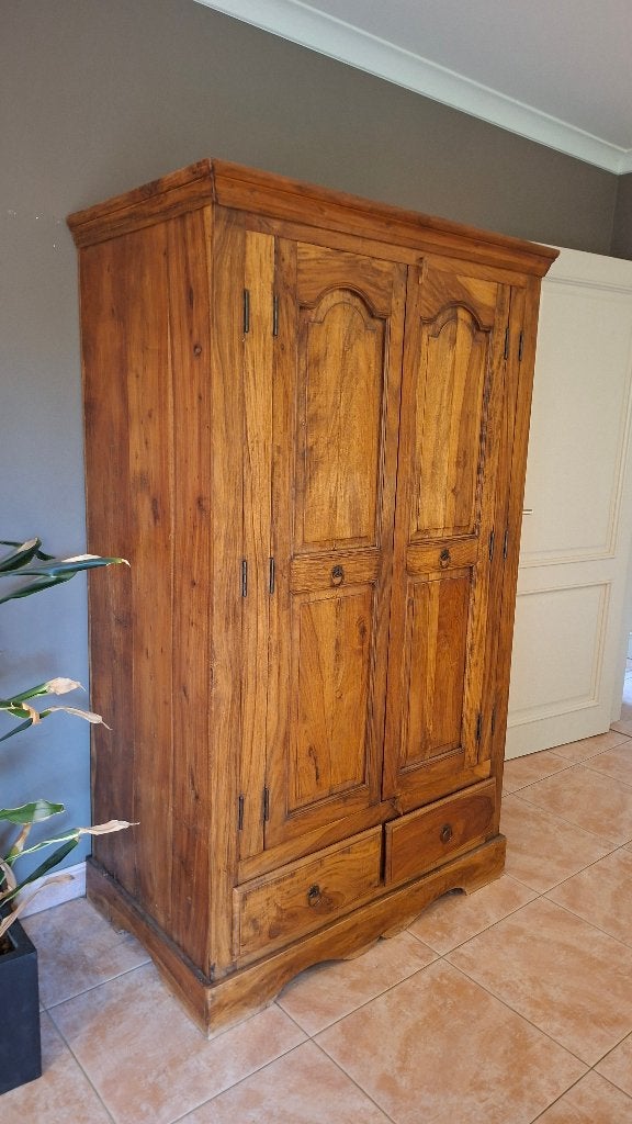 Klassieke oerdegelijke eikenhouten kast, Enlèvement, Comme neuf