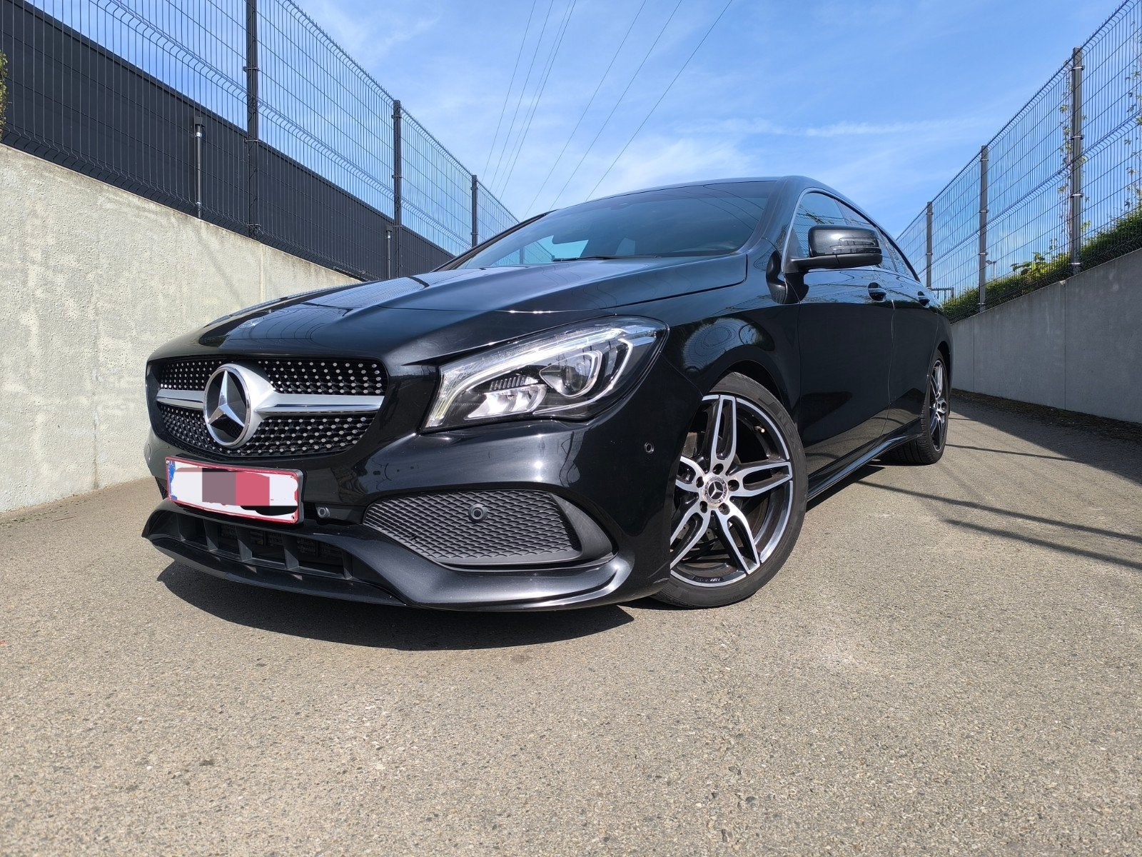 MERCEDES CLA 200 CDI PACK AMG BOITE AUTO, Auto's, CLA, Alcantara, Particulier, Lederen bekleding