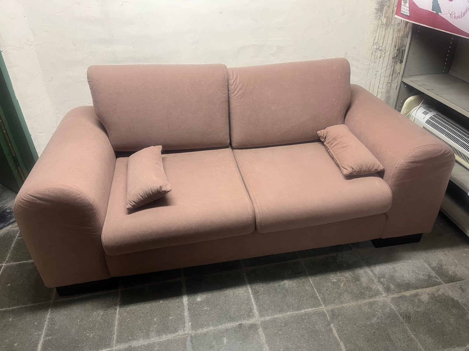 3zit zetel beige, Huis en Inrichting, Zetels | Zetels, Ophalen, Gebruikt, 125 tot 150 cm, Driepersoons