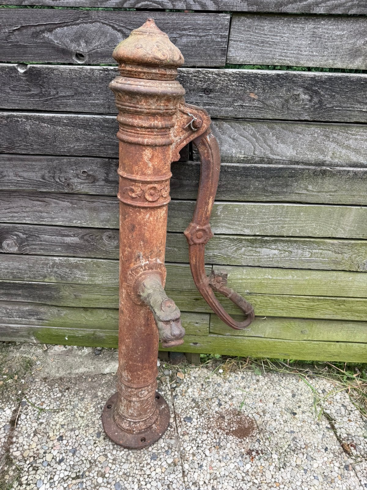 Pomp staal 108cm, Ophalen