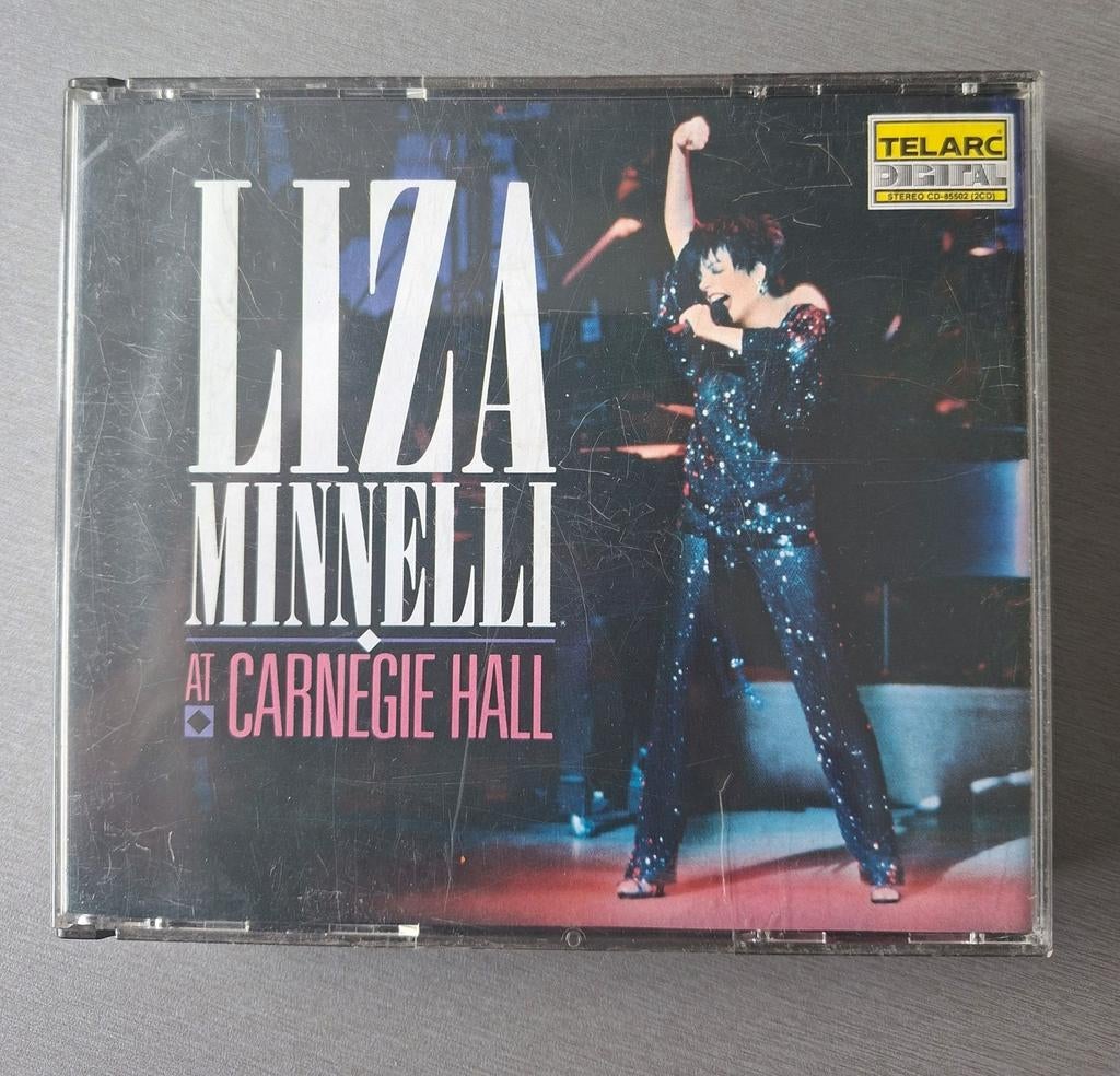 2cd box. Liza Minnelli. At Carnegie Hall (Telarc Digital)., Cd's en Dvd's, Cd's | Jazz en Blues, Ophalen of Verzenden