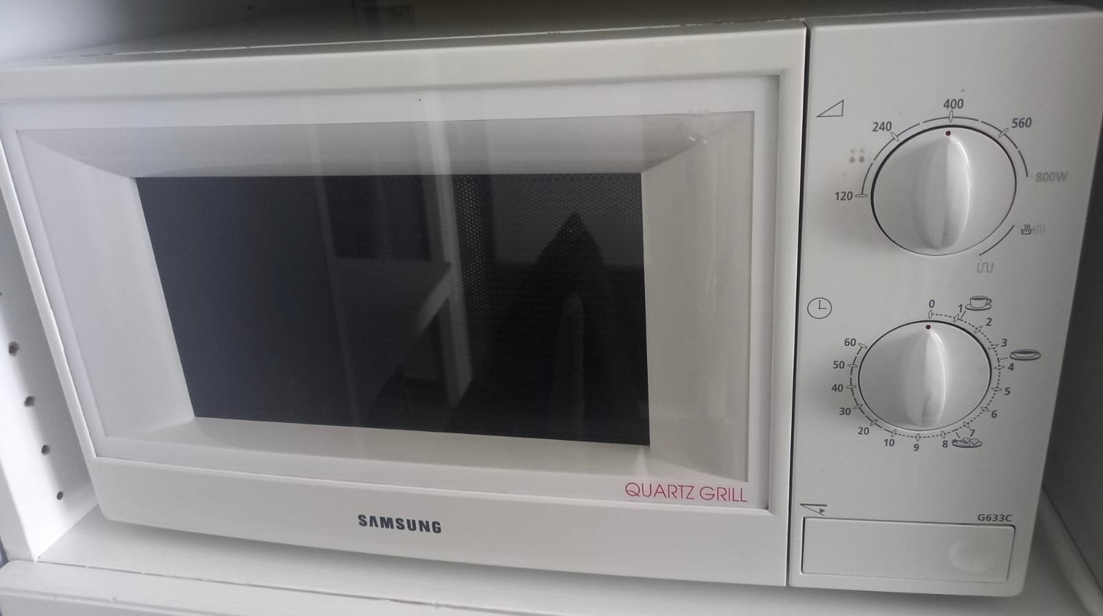 Microgolfoven Samsung, Ophalen, Microgolfoven, Zo goed als nieuw, Draaiplateau
