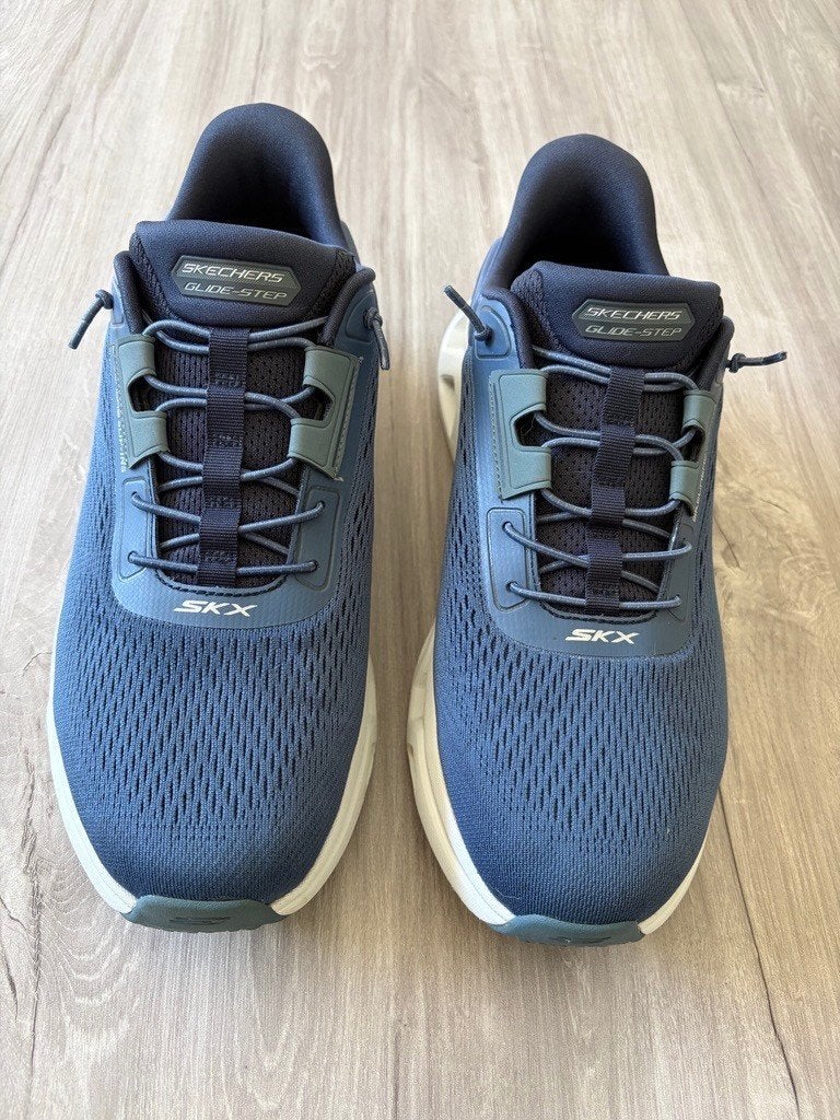 Skechers à vendre, taille 46, comme neuf, Vêtements | Hommes, Chaussures, Enlèvement ou Envoi, Comme neuf, Skechers, Bleu