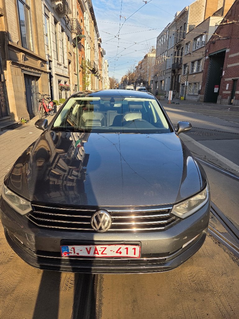 VW Passat 2016 Diesel 1.6, Cuir, Argent ou Gris, Achat, Euro 6