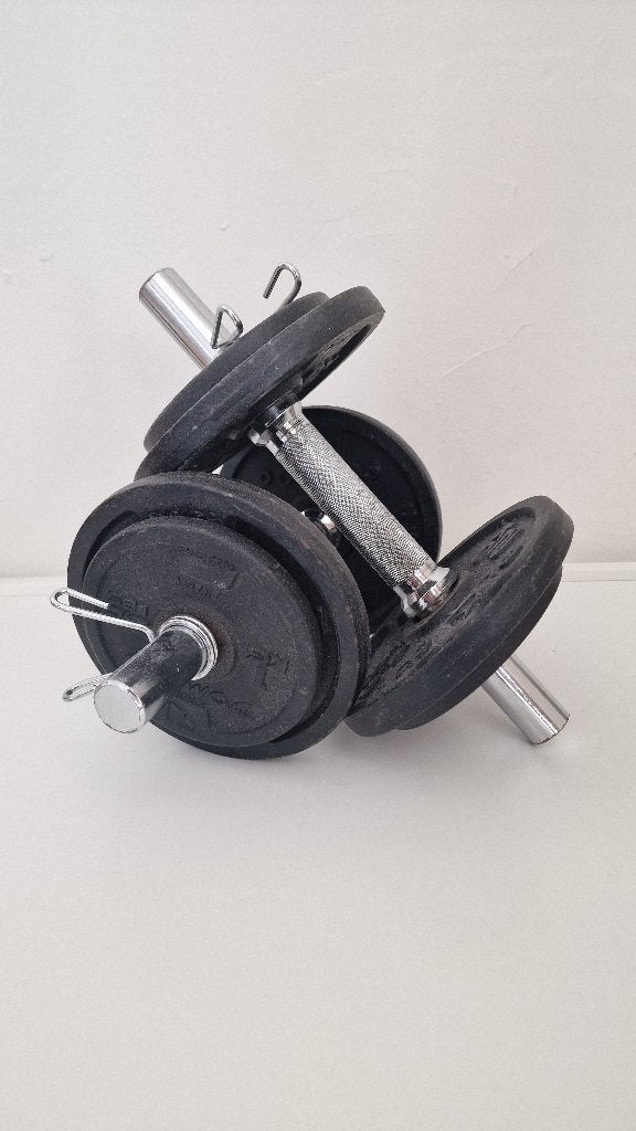 Set de 2 haltères réglables Domyos – poids total de 12 kg, Sports & Fitness, Enlèvement, Utilisé, Bras, Haltère