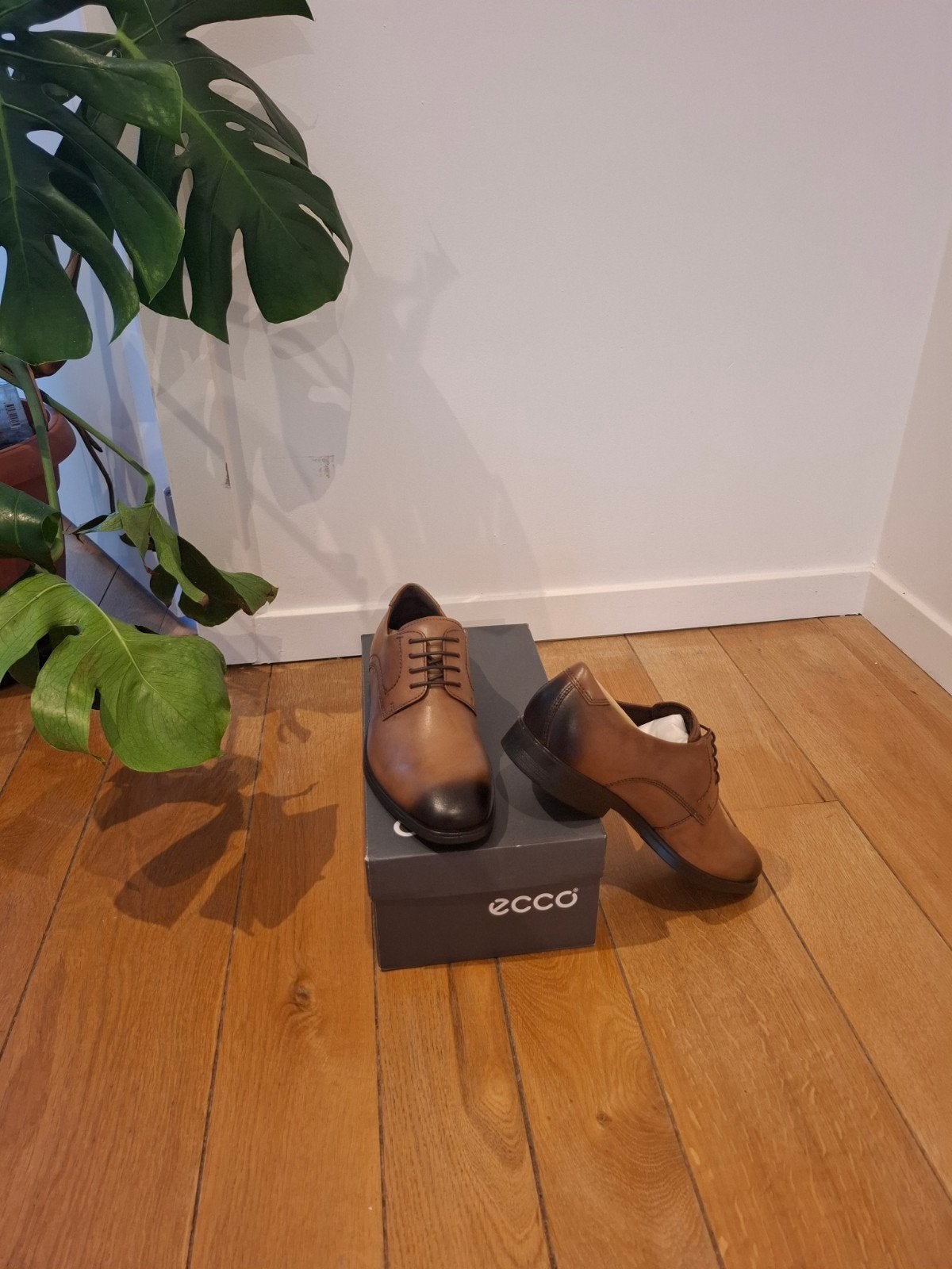 Chaussures ECCO Melbourne pour homme - cuir cognac/marron -, Vêtements | Hommes, Chaussures, Enlèvement, Brun, Chaussures à lacets
