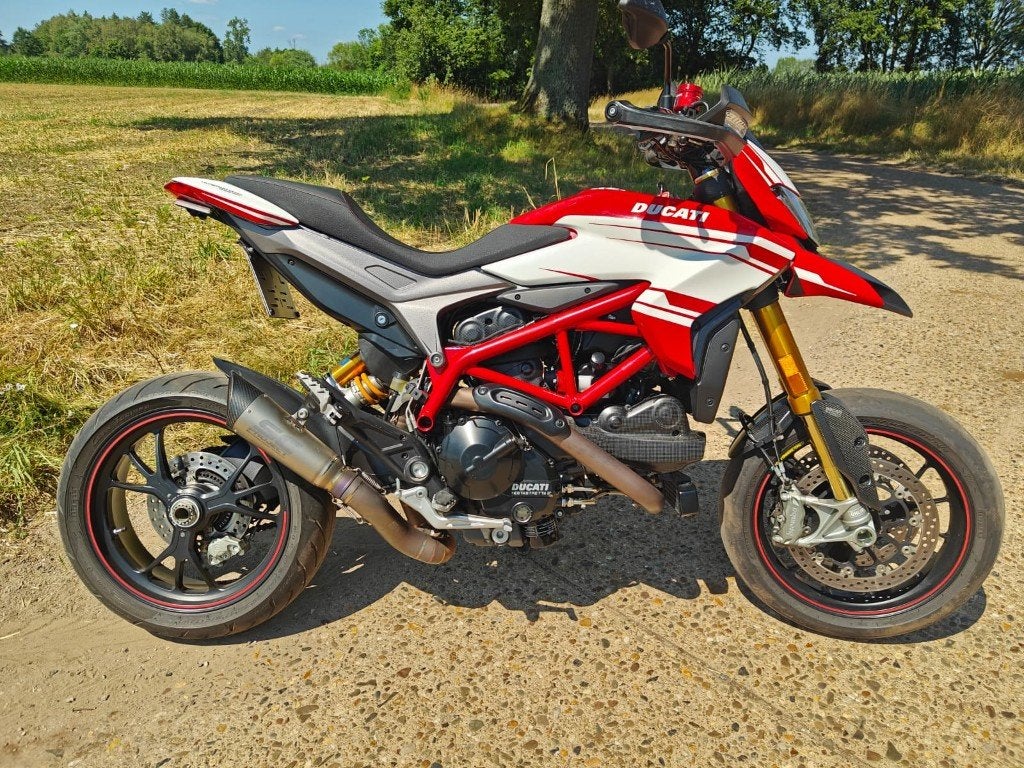 Ducati Hypermotard 939sp 2018 (en parfait état), Permis Moto A, Occasion, Plus de 35 kW, 2 cylindres