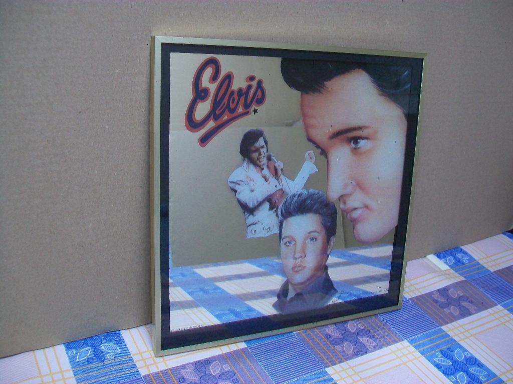Elvis Spiegel - The King of Rock and Roll - Retro - Vintage., Verzamelen, Ophalen of Verzenden, Gebruikt, Overige typen