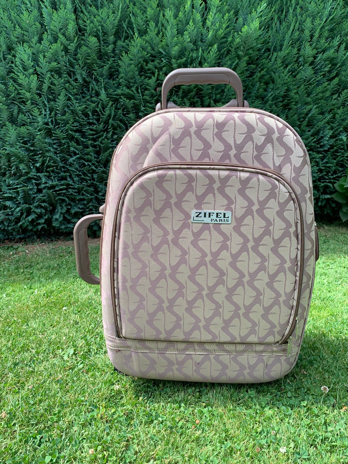 Trolley sur roulettes  - zifel paris - H 60 cm, Enlèvement, Comme neuf